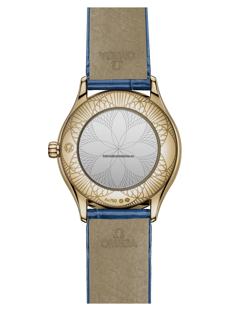 De Ville Mini Trésor 26 mm, Moonshine™ gold on Alligator - 428.58.26.60.04.002