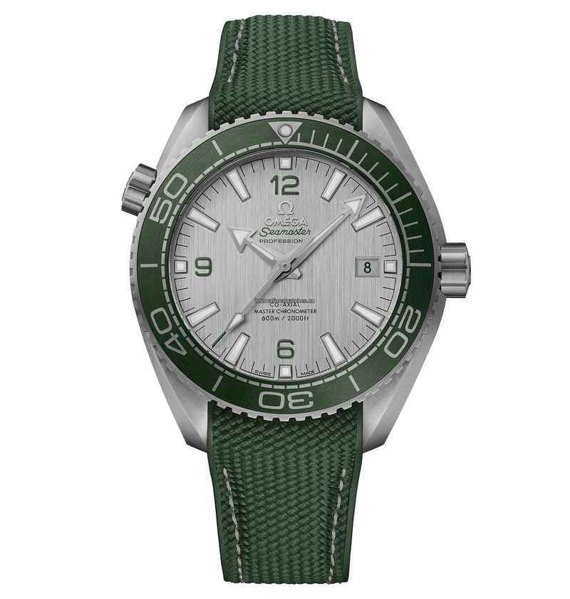 Seamaster Planet Ocean 600M 43.5 mm, steel on rubber strap - 215.32.44.21.06.001