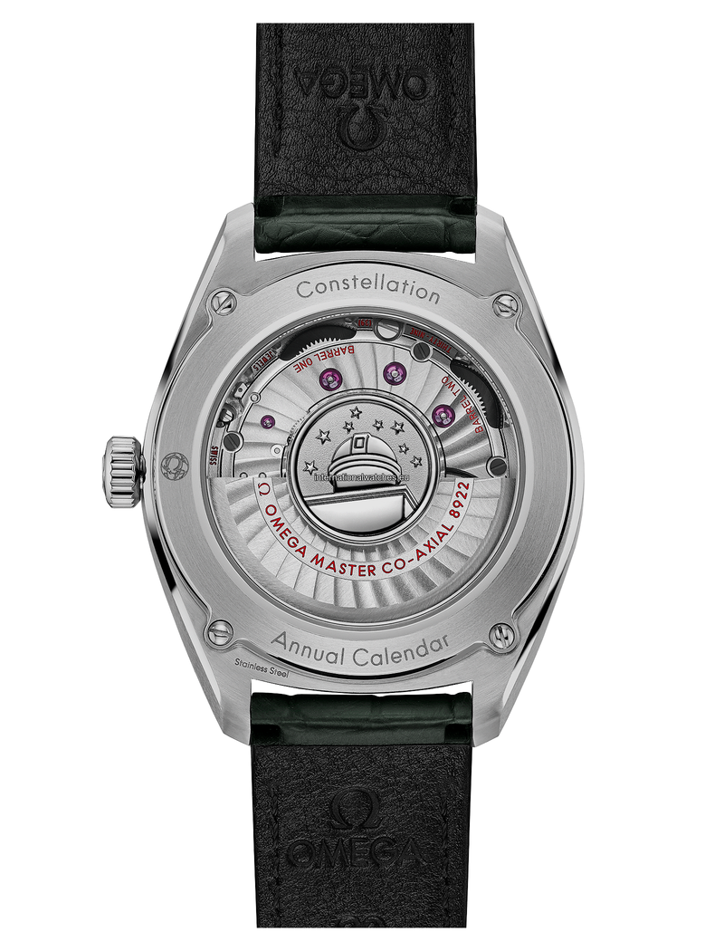 Constellation Globemaster 41 mm, steel on leather strap - 130.33.41.22.10.001
