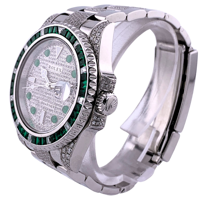 116610LN Year 2017 Custom Diamonds
