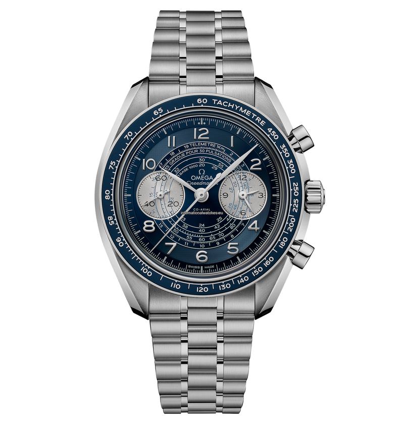 Speedmaster Chronoscope 43 mm, steel on steel - 329.30.43.51.03.001