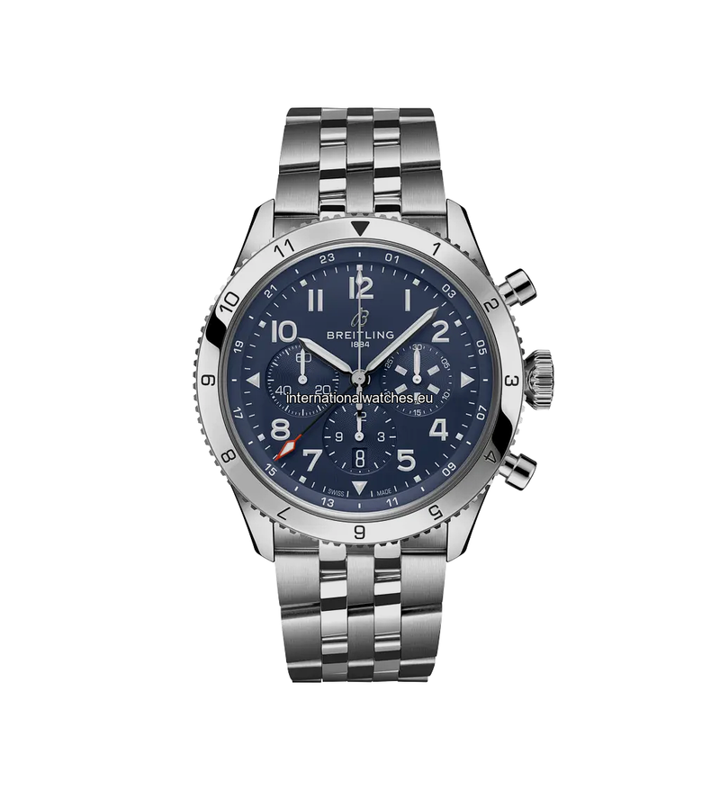 Super AVI B04 Chronograph GMT 46 Tribute to Vought F4U Corsair - AB04451A1C1A1