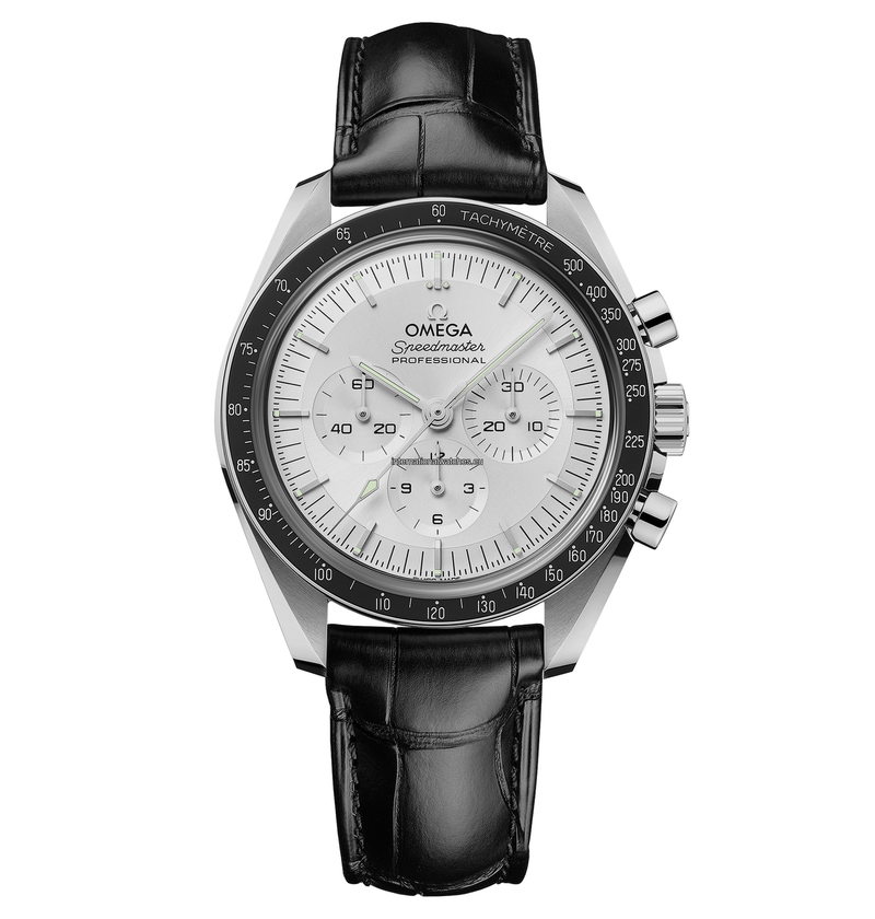 Speedmaster Moonwatch Professional 42 mm, Canopus Gold™ on leather strap - 310.63.42.50.02.001