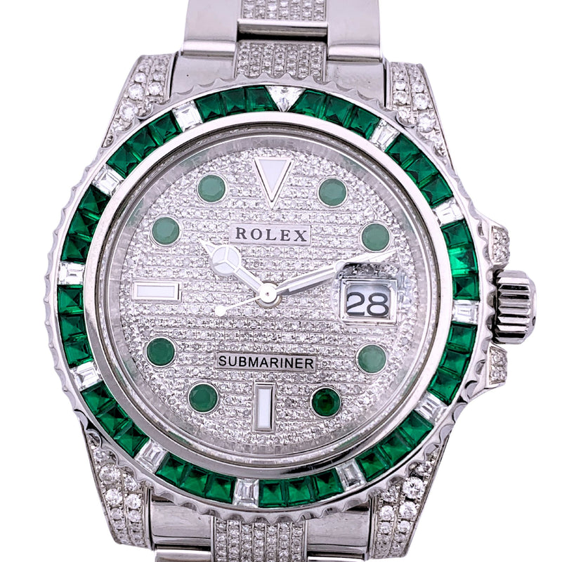 116610LN Year 2017 Custom Diamonds