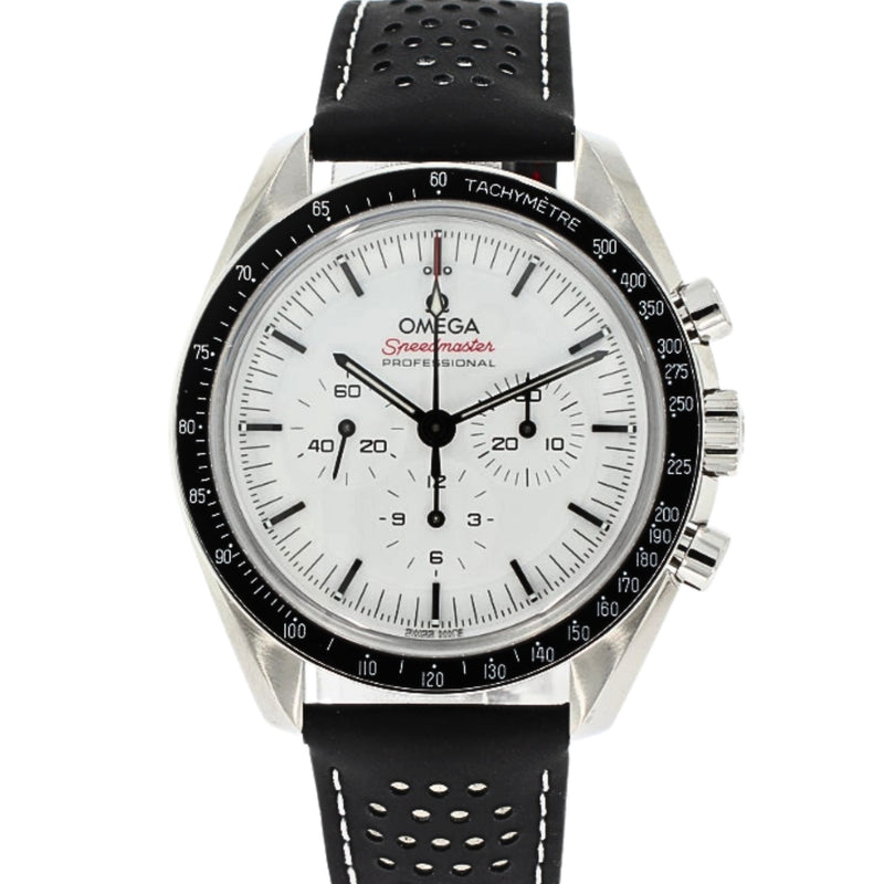 Speedmaster Moonwatch Professional 42 mm, Steel on Leather strap - 310.32.42.50.04.002