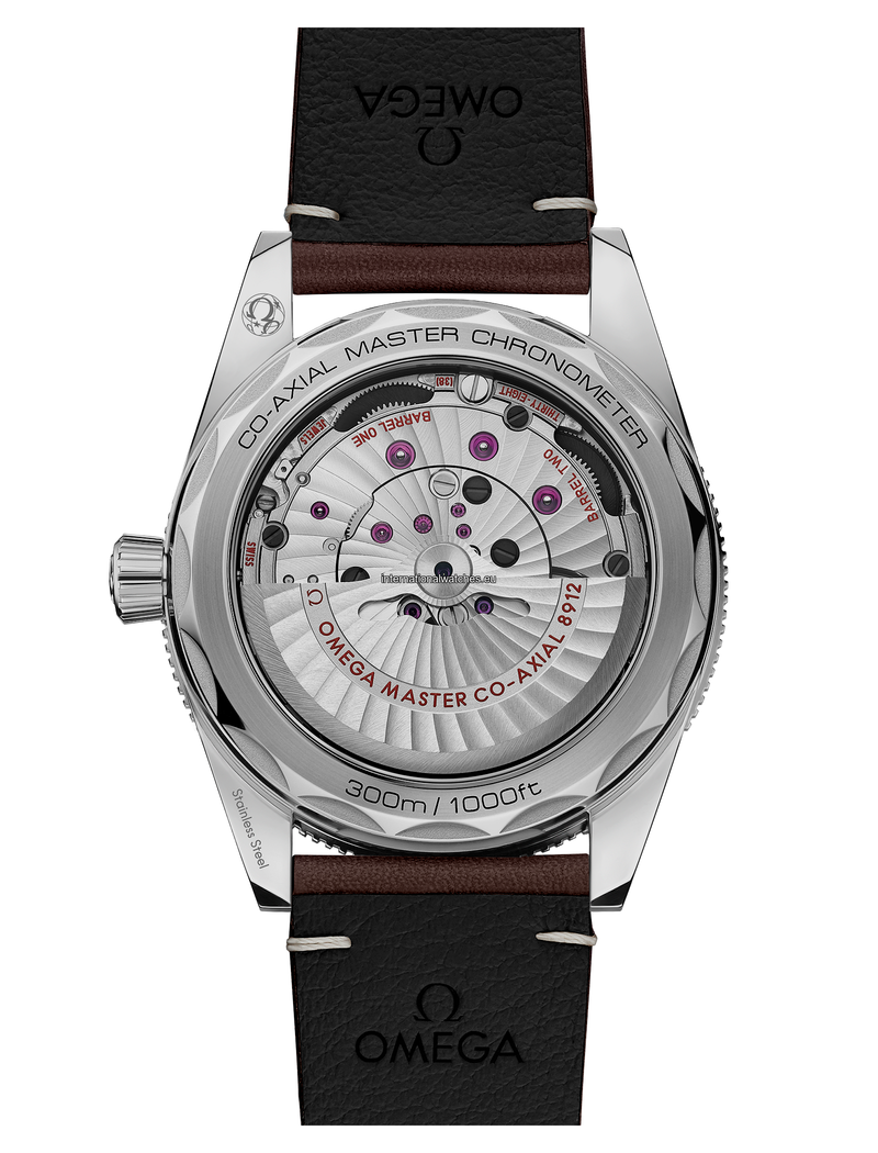 Seamaster 300 41 mm, steel on leather strap - 234.32.41.21.01.001