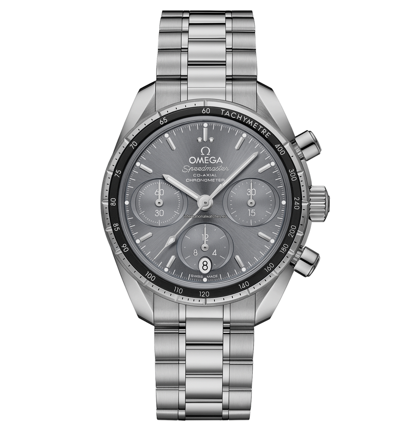 Speedmaster 38 38 mm, steel on steel - 324.30.38.50.06.001