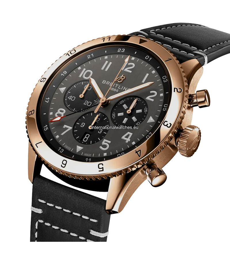 Super AVI B04 Chronograph GMT 46 P-51 Mustang - RB04451A1B1X1