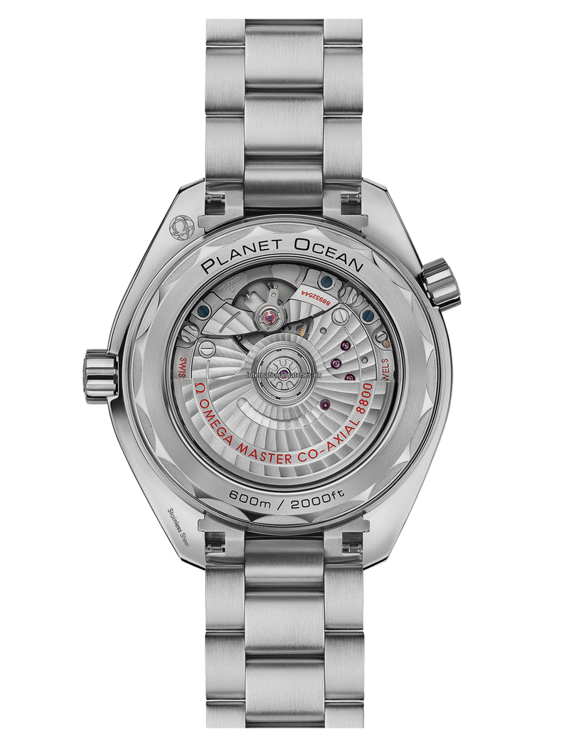 Seamaster Planet Ocean 600M 39.5 mm, steel on steel - 215.30.40.20.03.001