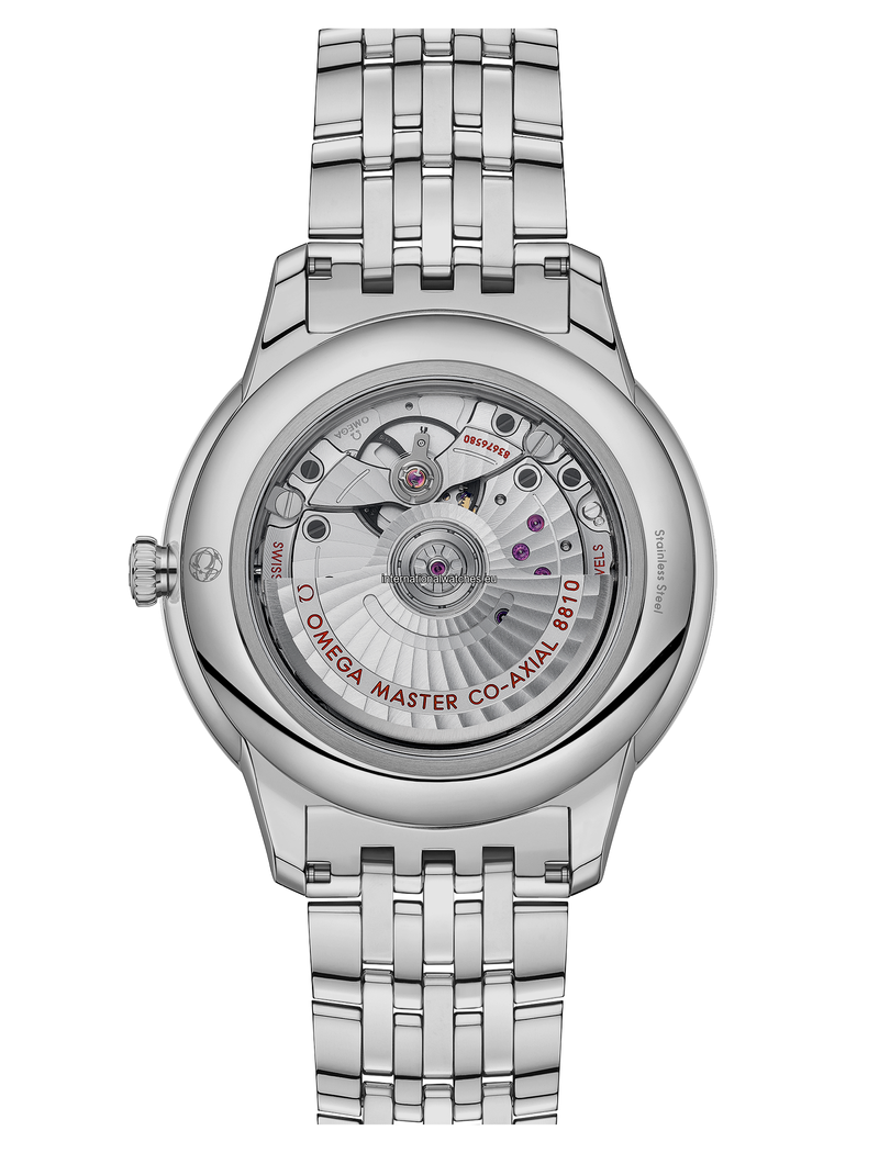 De Ville Prestige 41 mm, steel on steel - 434.10.41.21.10.001