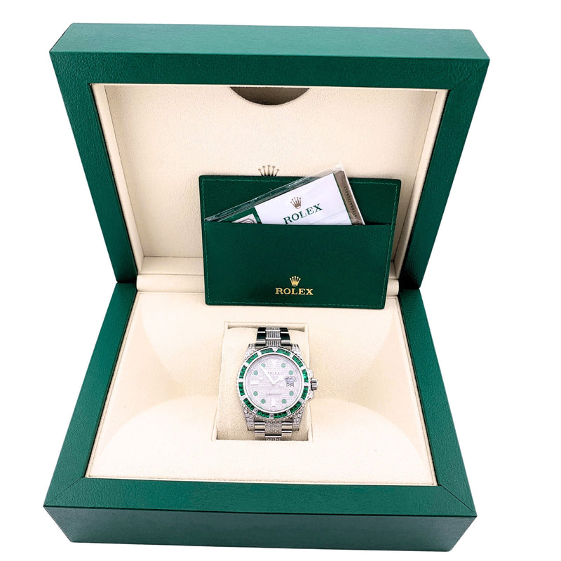 116610LN Year 2017 Custom Diamonds
