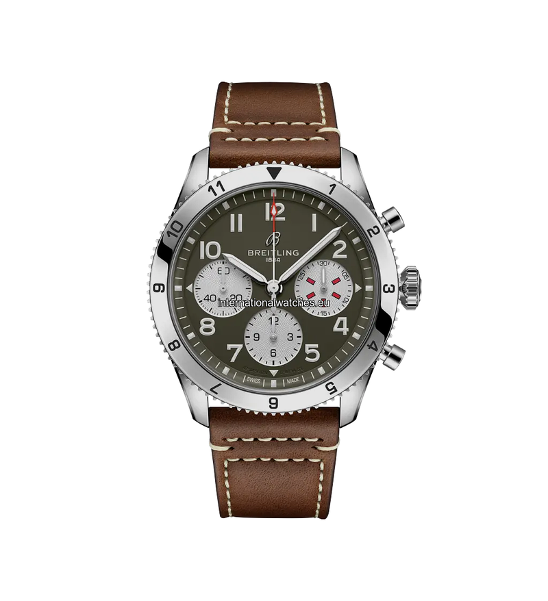 Classic AVI Chronograph 42 Curtiss Warhawk - A233802A1L1X1