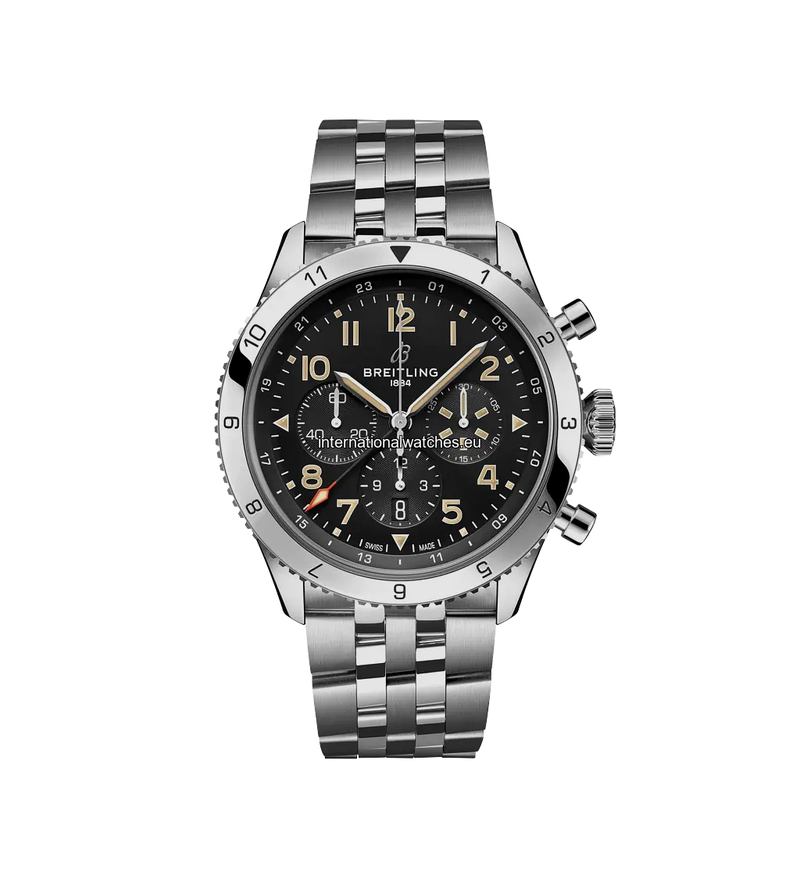 Super AVI B04 Chronograph GMT 46 P-51 Mustang - AB04453A1B1A1