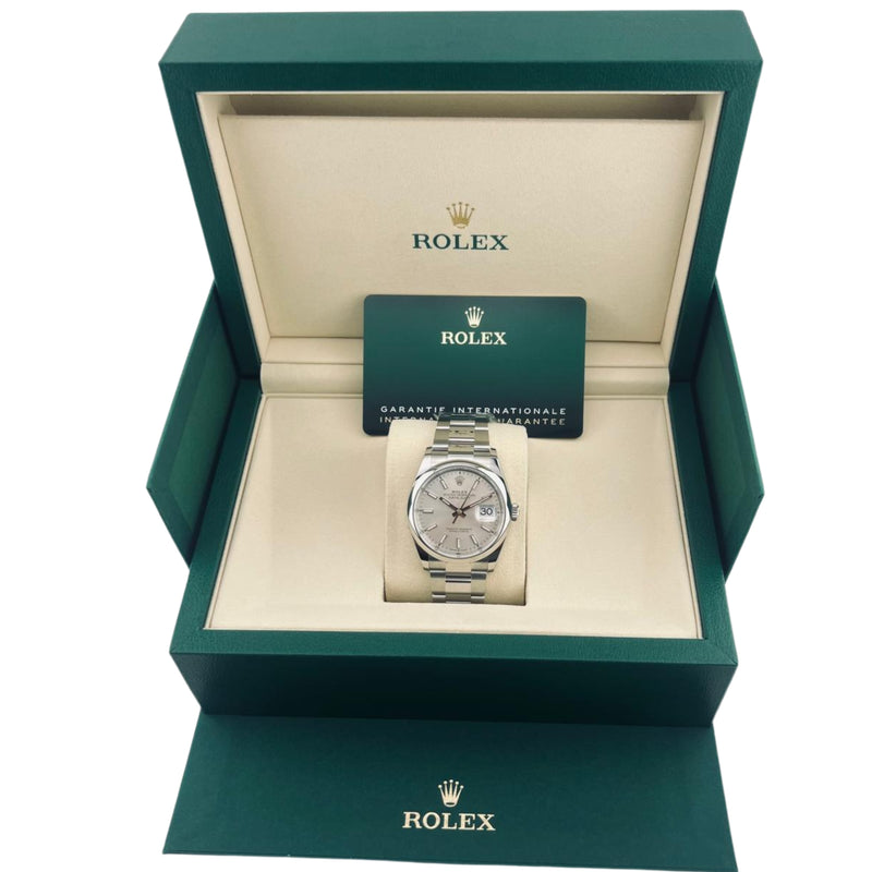 126200 Silver Datejust 36 NEW