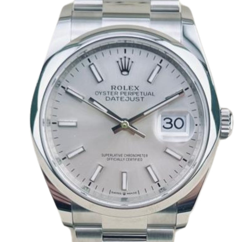 126200 Silver Datejust 36 NEW